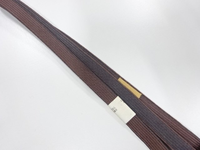  未使用品　正絹　帯留め用　手組三分紐